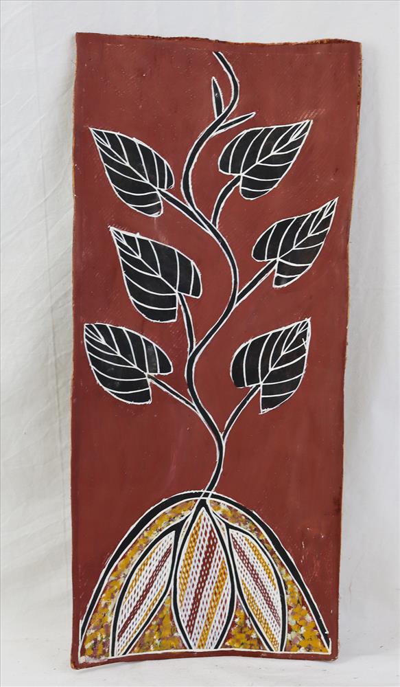 Marrawuddi - Rhonda Richards, Mandem (Waterlily) Bark