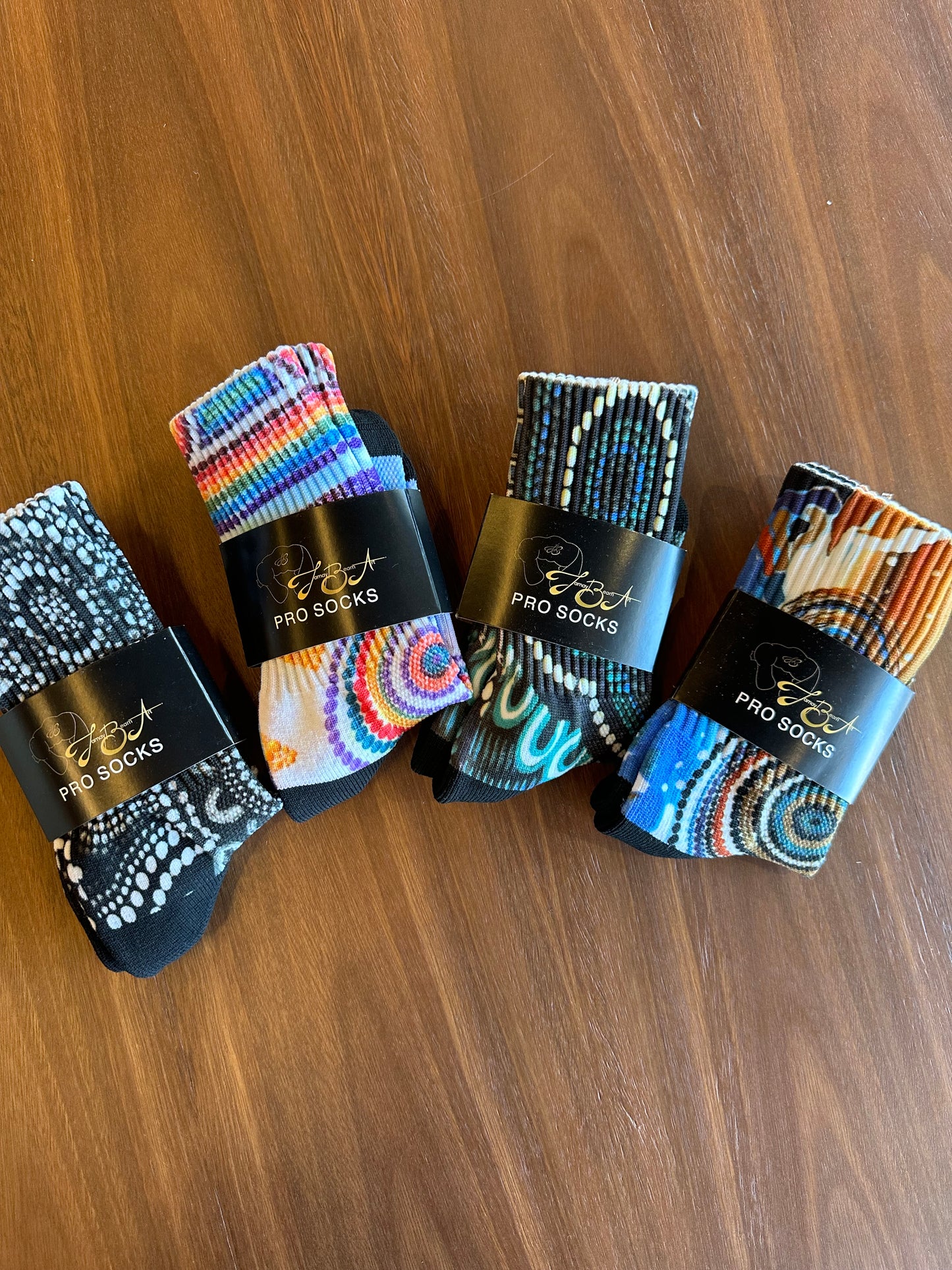 Tamay Beam Art - Pro Indigenous Socks
