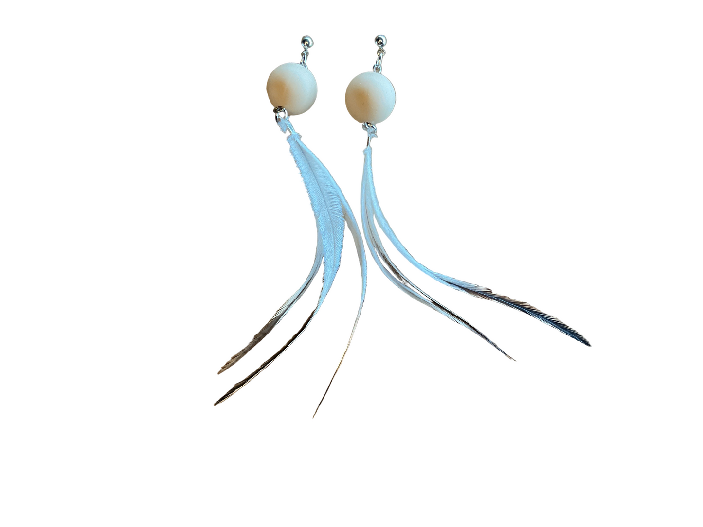 Emu Feather Earrings