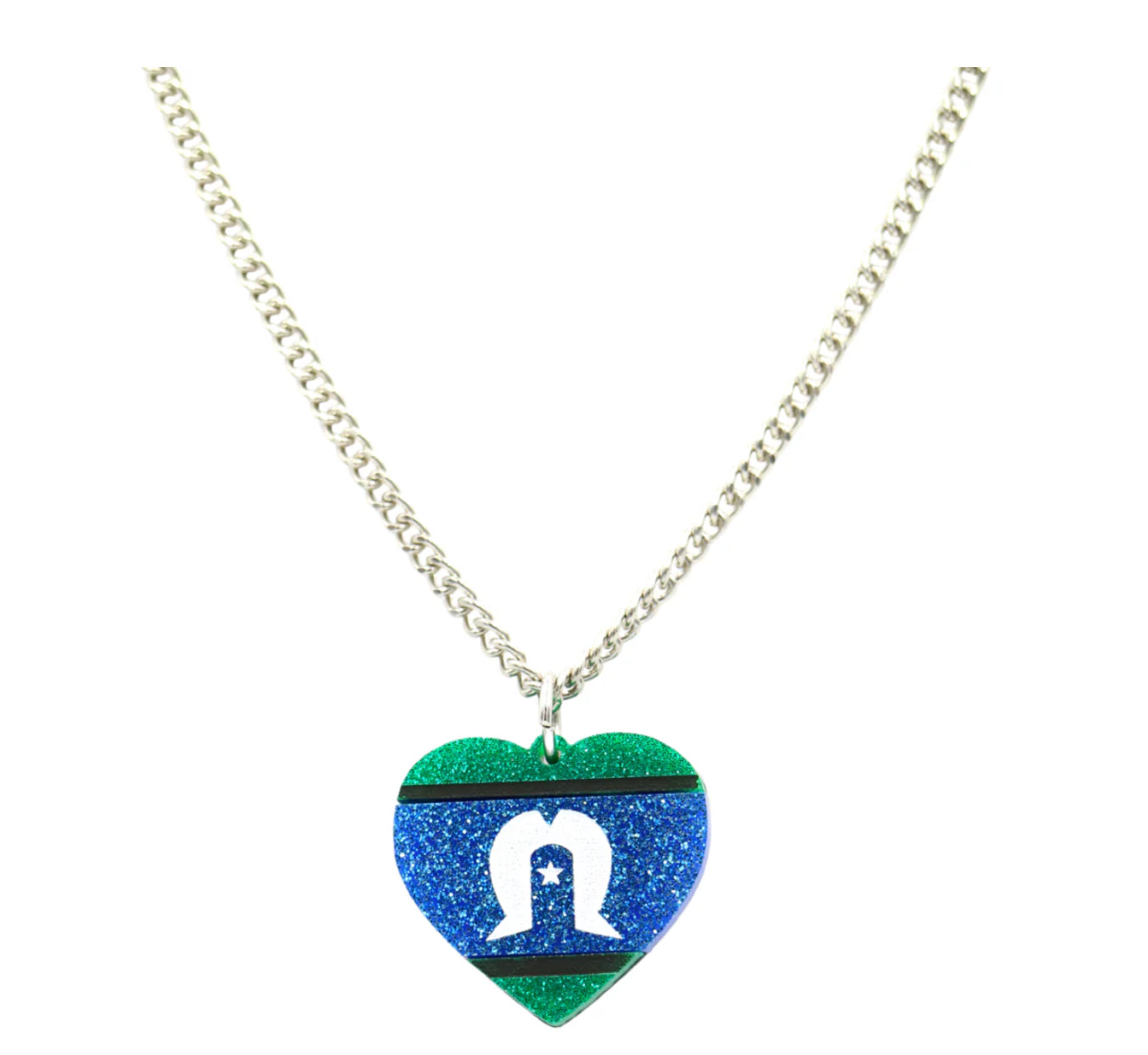 Haus Of Dizzy - Indigenous Pride Glitter Necklace