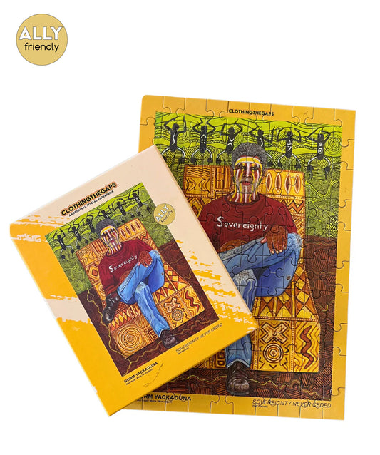 Clothing the Gaps - 100 Piece Sovereignty Never Ceded Puzzle