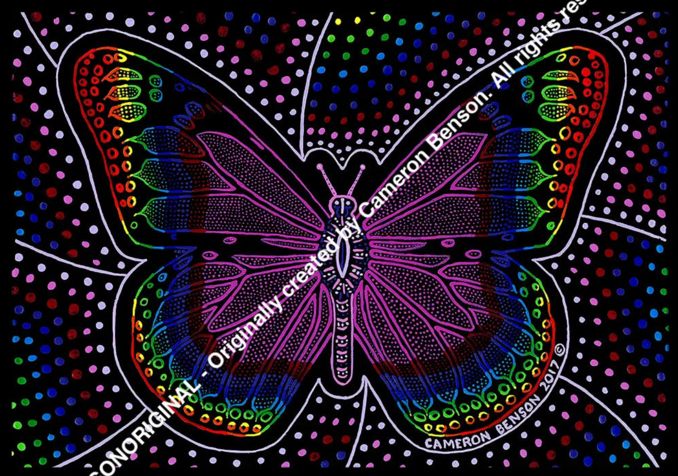 Cameron Benson - 053 Rainbow Butterfly