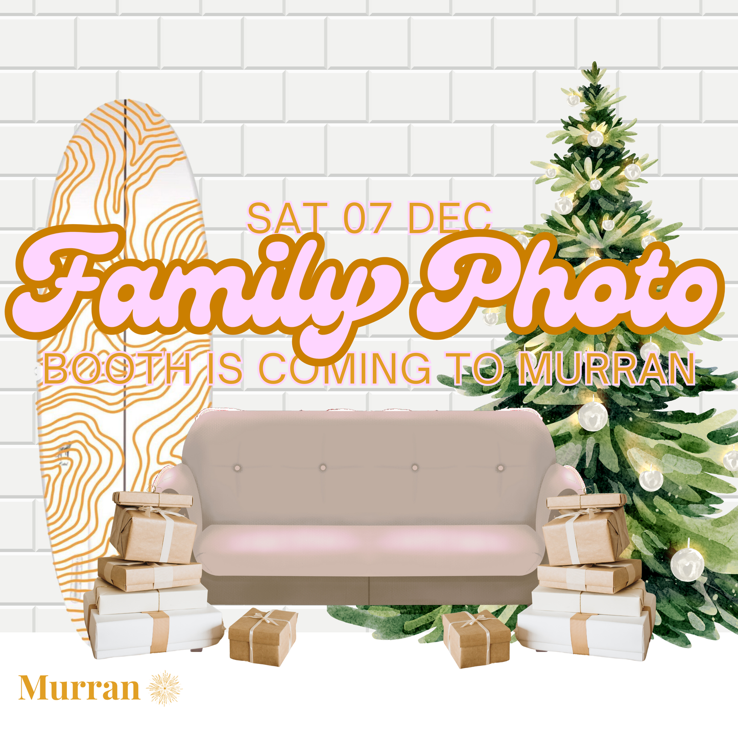 π Get your memorable family photo with Murran's Xmas Photo Booth ! π
