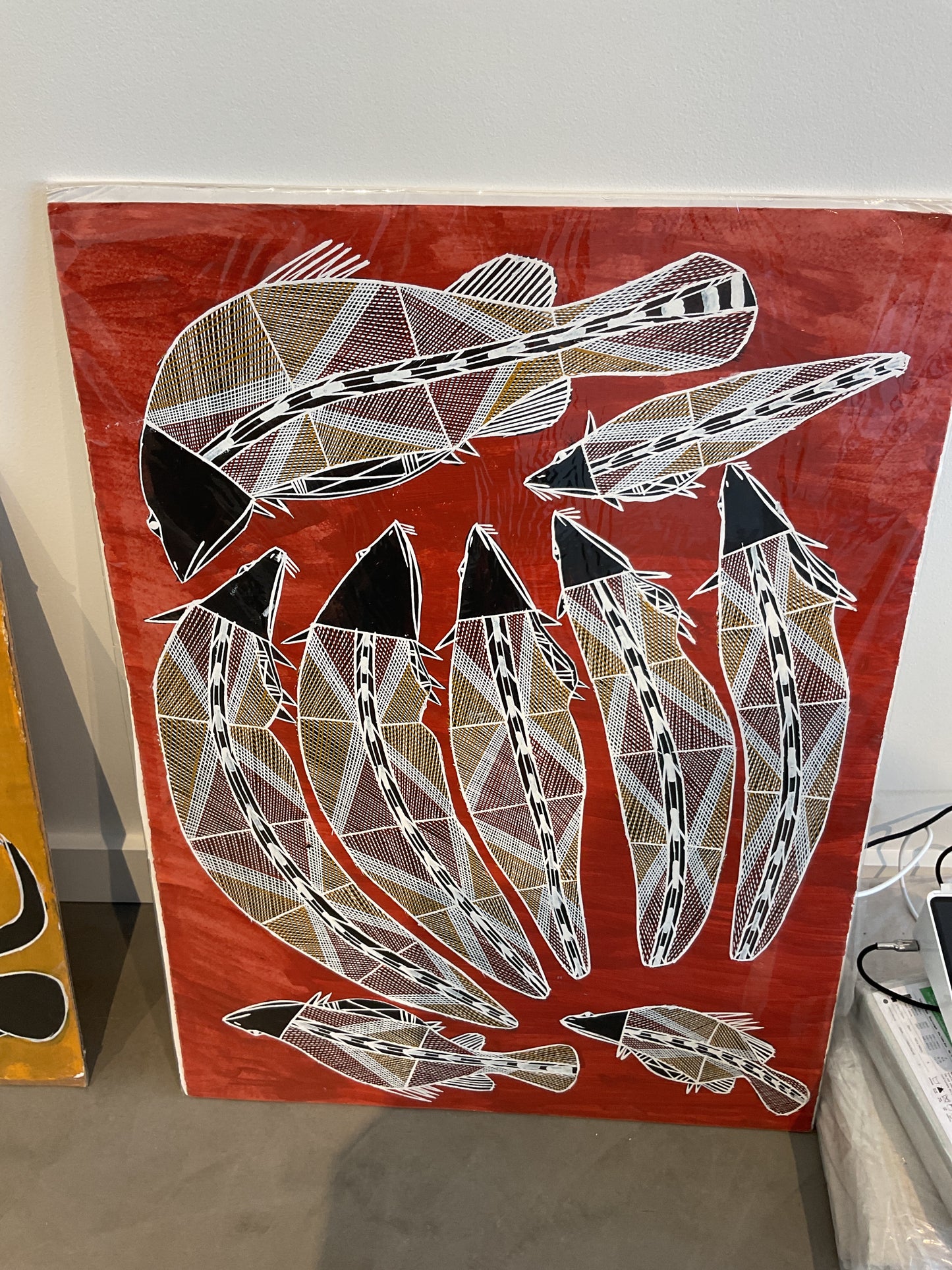 Marrawuddi - Adrian Watson /76 x 56cm/Billabong scene