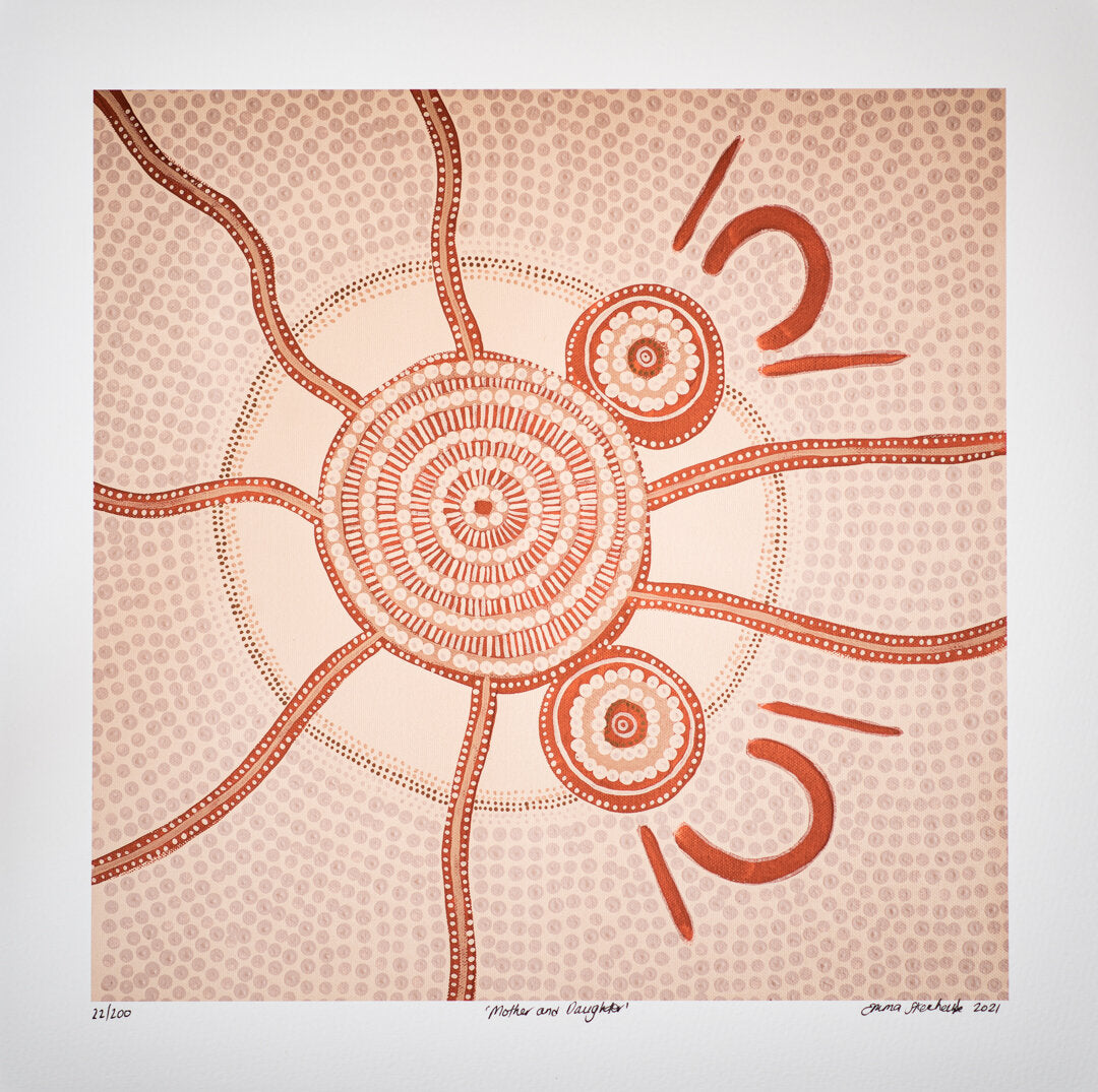 Emma Stenhouse - Mother and Daughter Print