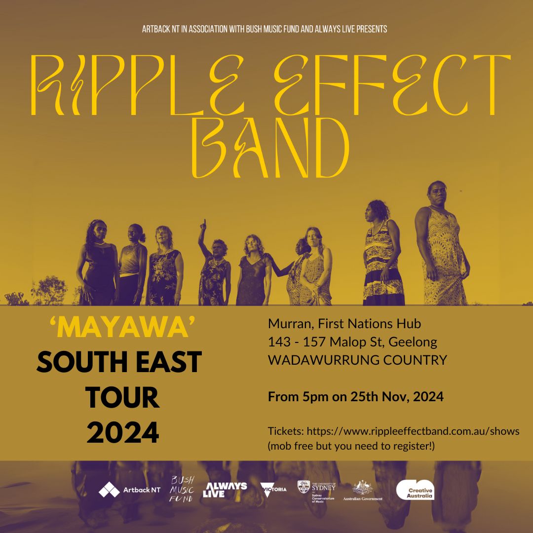 Ripple Effect Band and Amos Roach @ Murran First Nations Hub