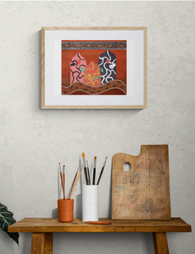 Caressa Designs - Building Communities A3 Print