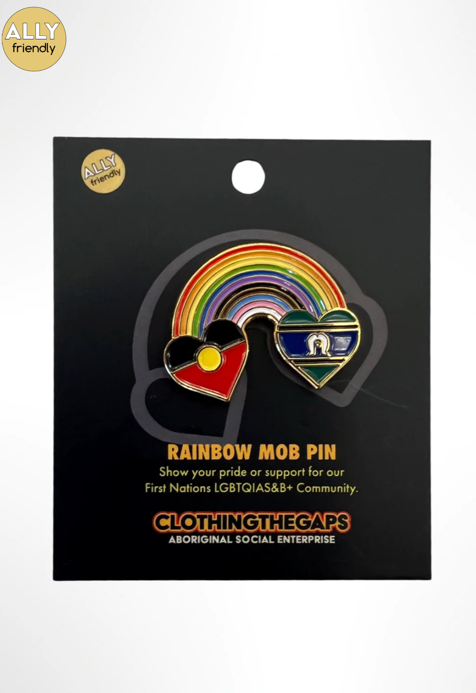 Clothing The Gaps - Rainbow Mob Pin