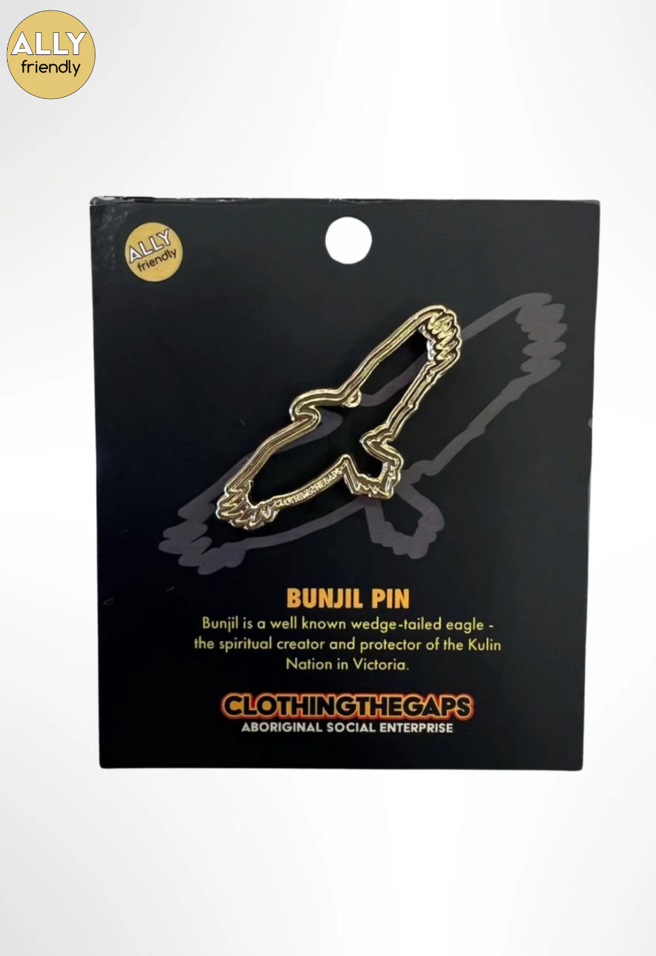 Clothing The Gaps - Bunjil Eagle Pin