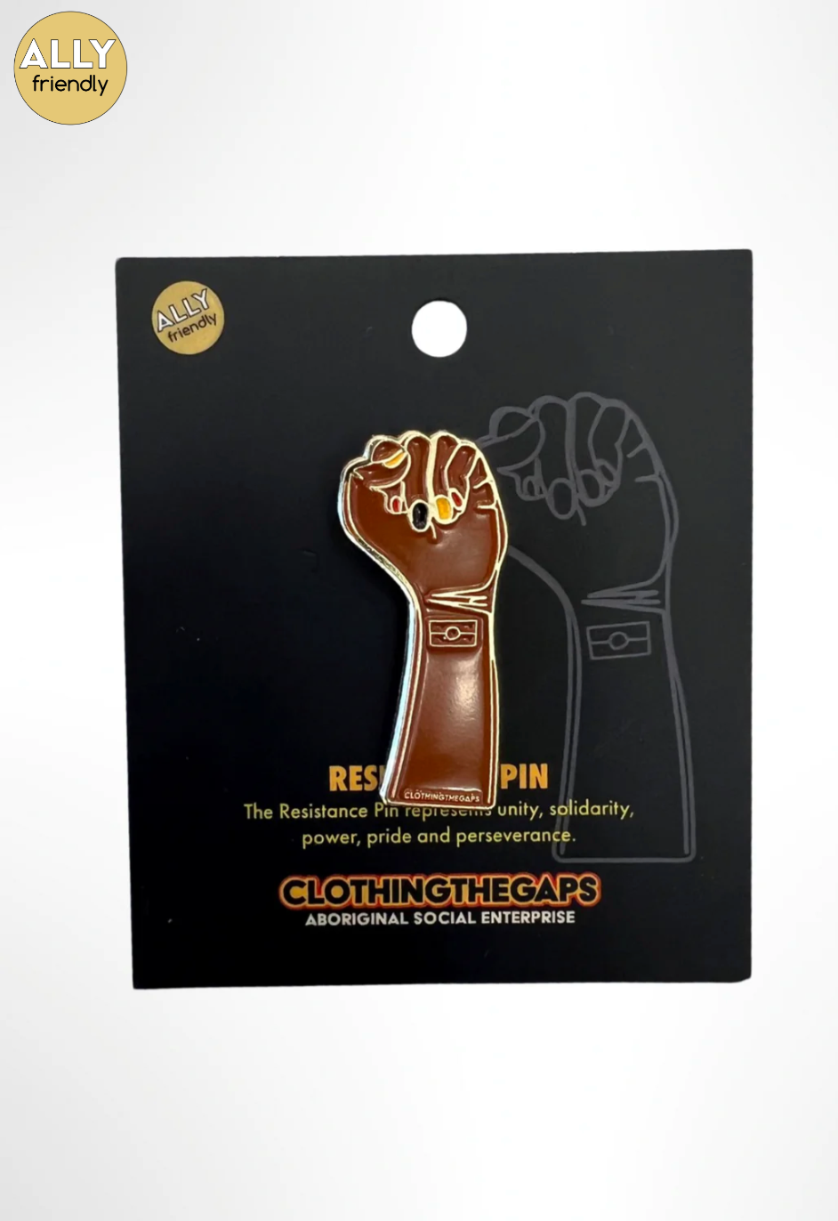 Clothing The Gaps - Resistance Pin