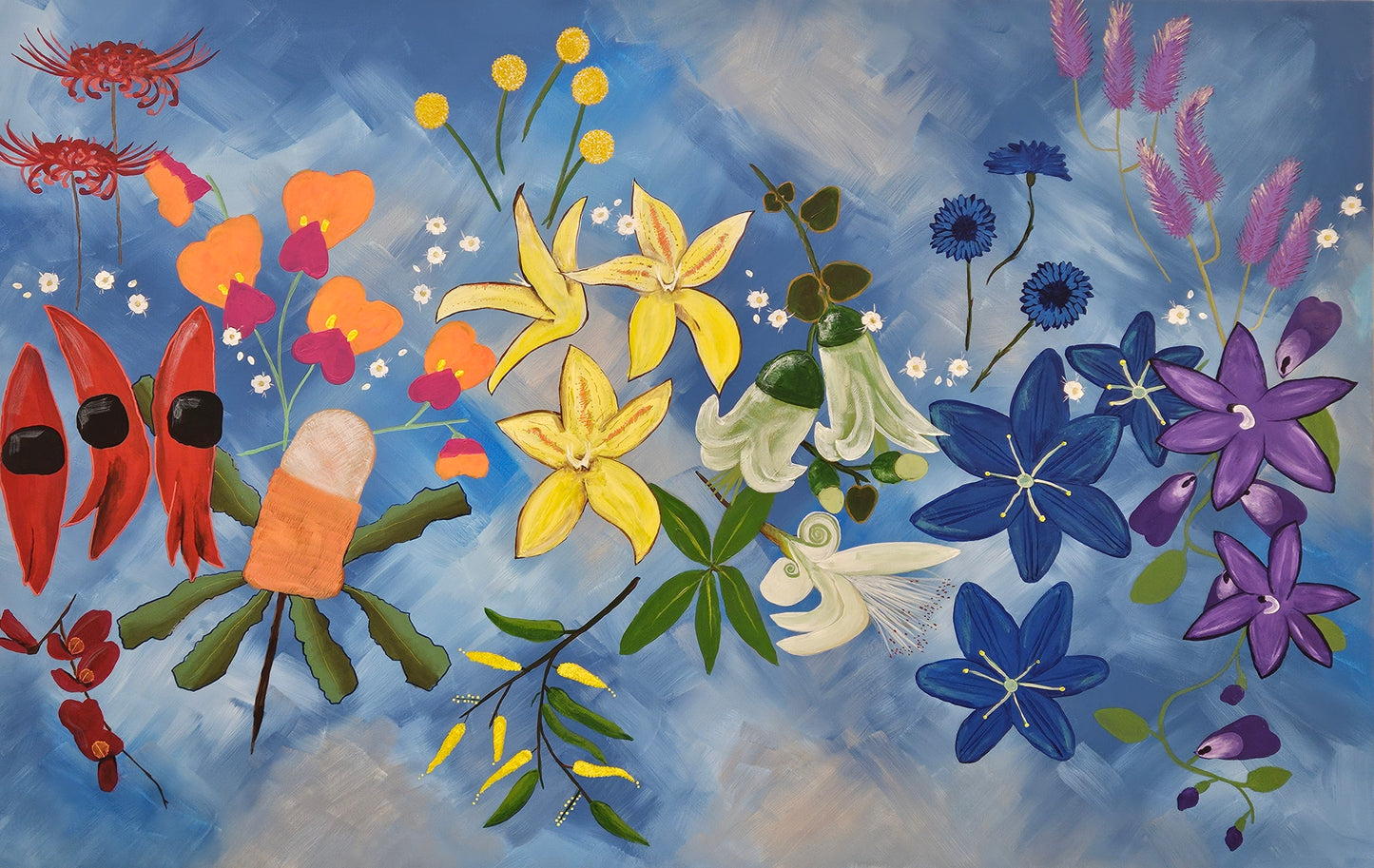 Kiri Tawhai Art Piece- Wowak (Breathe) (180cm by 122cm)