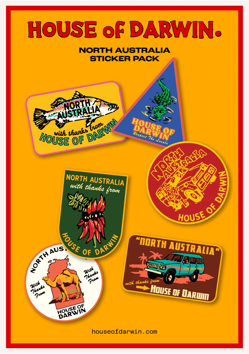 House of Darwin - Sticker Pack
