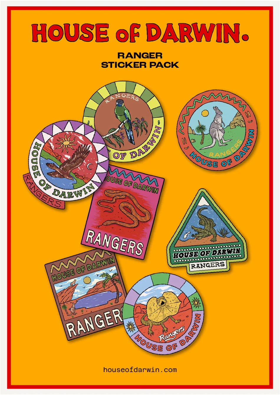 House of Darwin - Sticker Pack