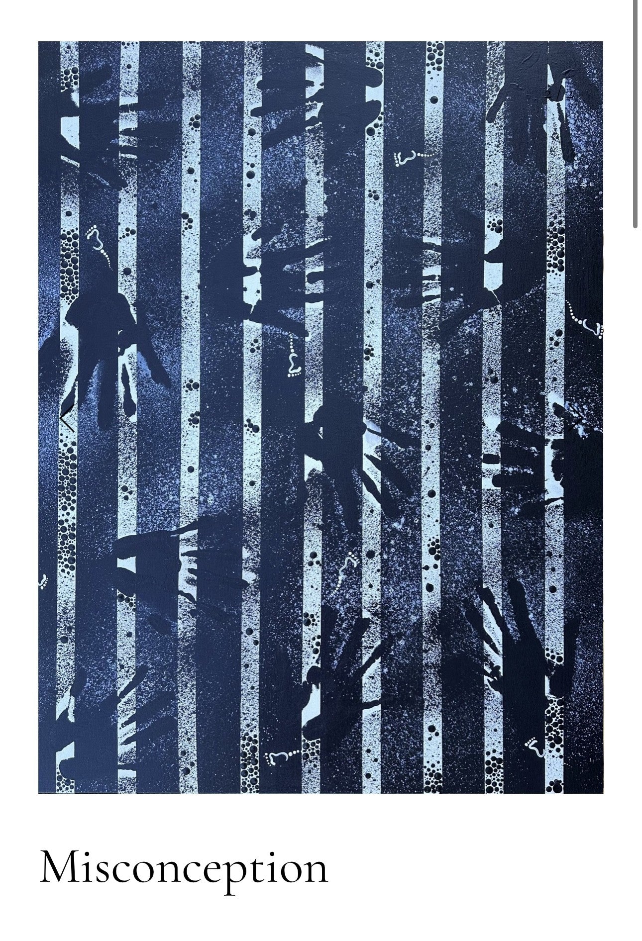 Tamay Beam Art Piece - Thin Edge Stretched Canvases  (100cm X 80cm)
