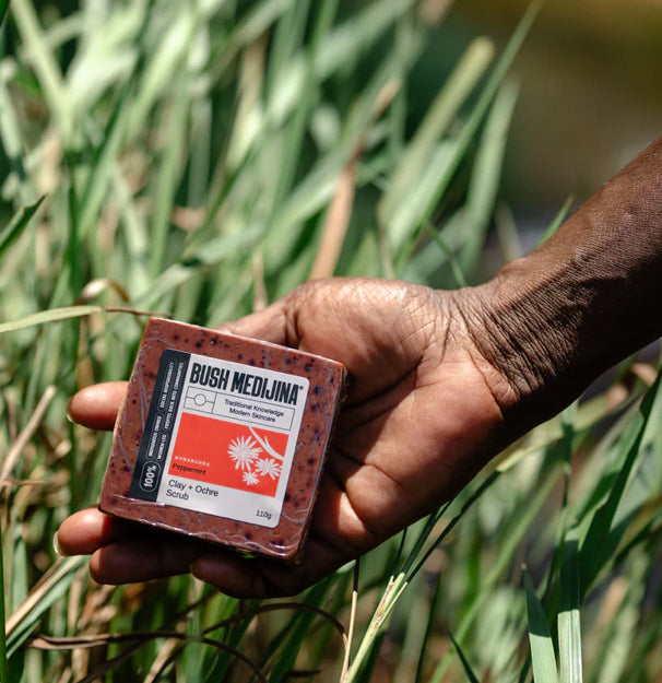 Bush Medijina - Clay + Ochre Scrub Bar