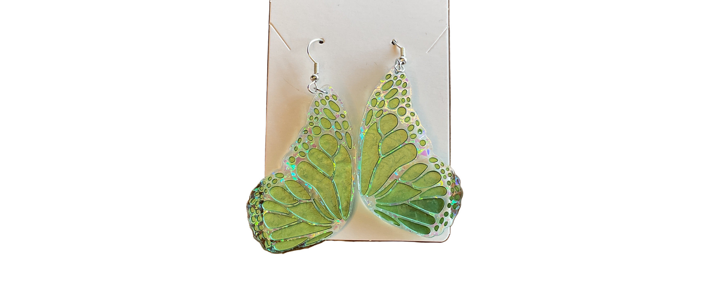 Butterfly Wing Earrings