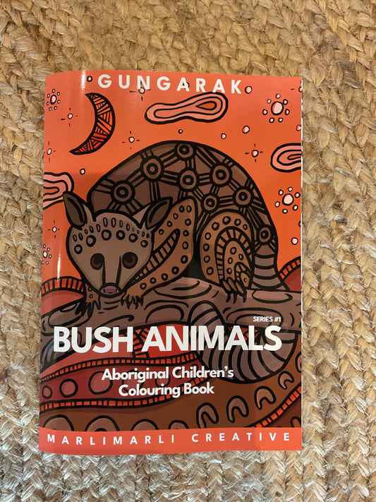 MarliMarli Creative - Gungarak Children's Colouring Book- Series #1 Bush Animals