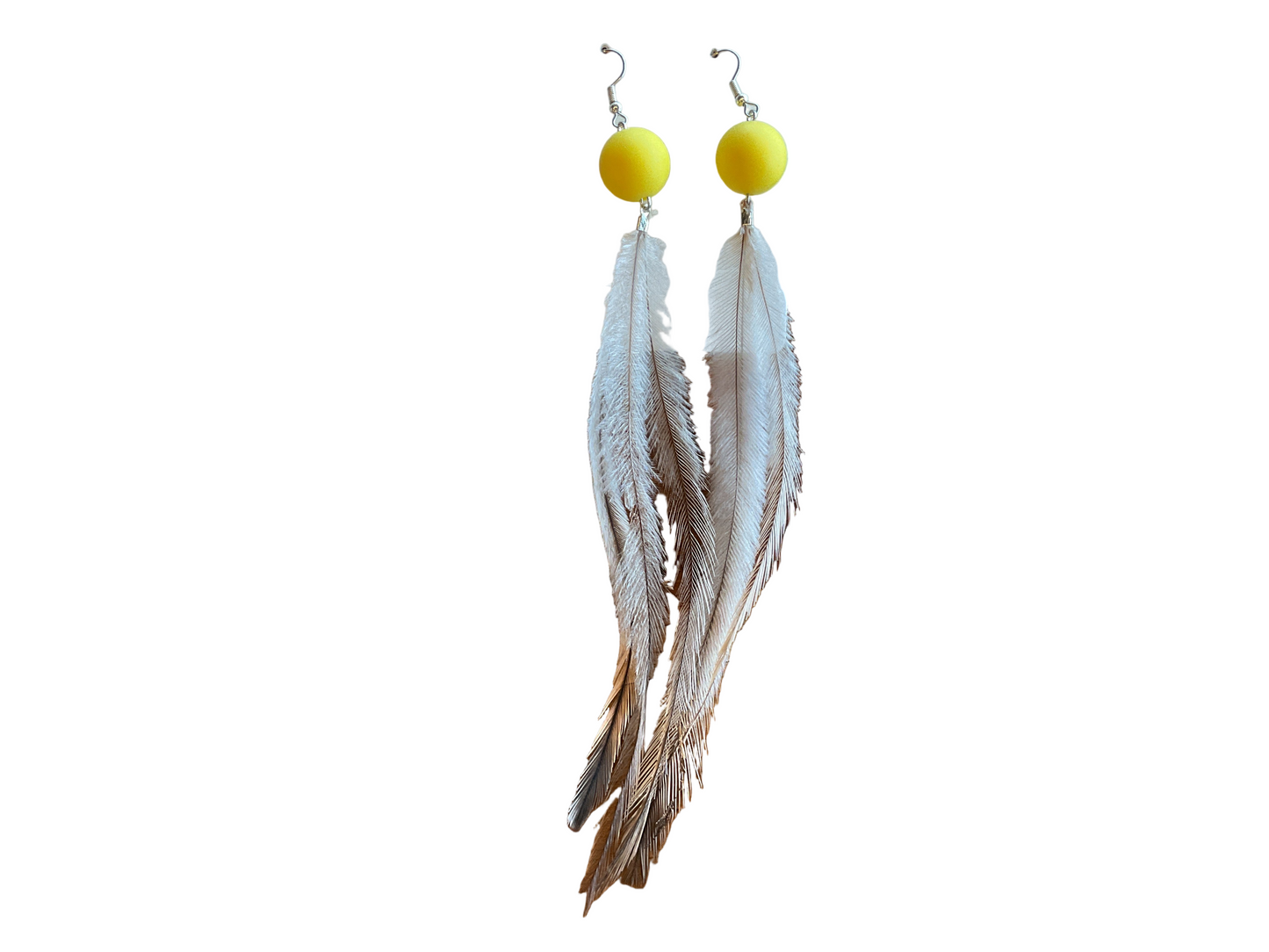 Emu Feather Earrings