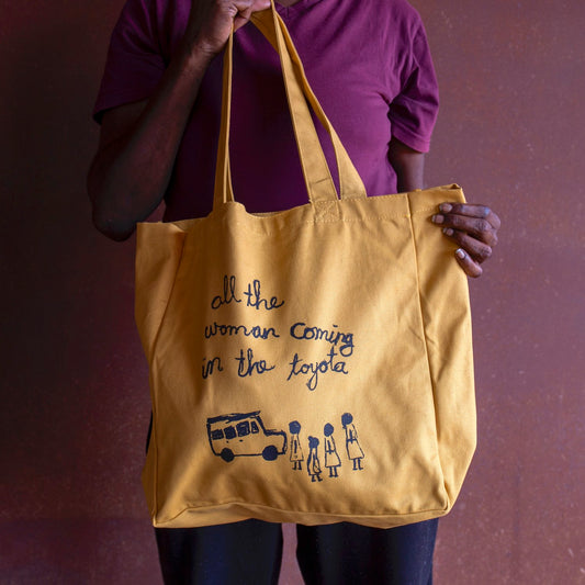 Town Camp Designs - Tote Bag - Art Centre Toyota (Sally M Mulda)