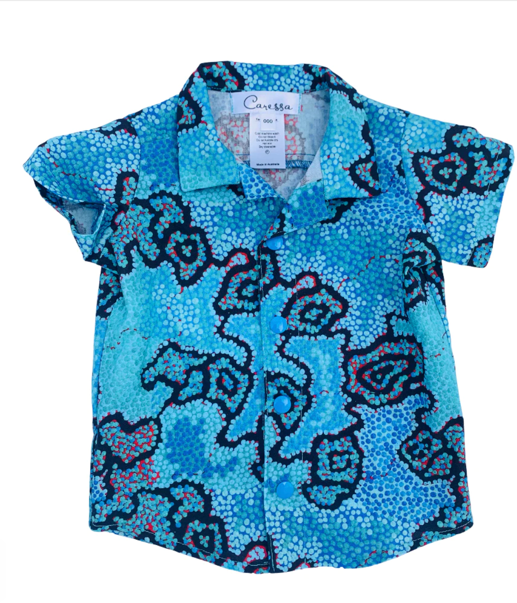 Caressa Designs - Aqua Water Dreaming Shirt