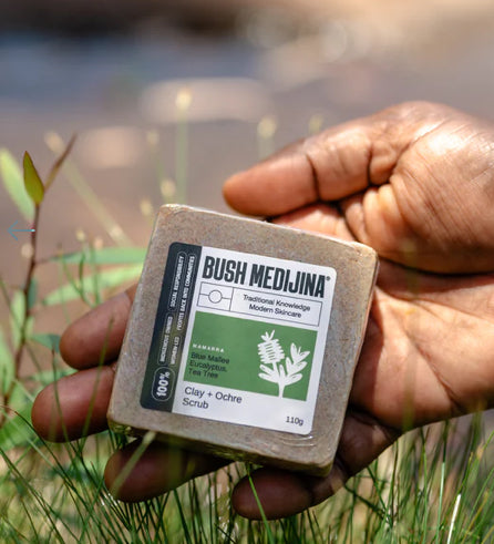 Bush Medijina - Clay + Ochre Scrub Bar