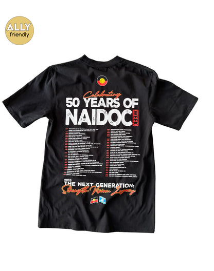 Clothing The Gaps - NAIDOC ‘Strength, Vision, Legacy’ T-Shirt