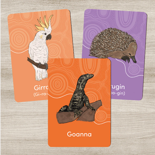 Wingaru - Dharung Animal Cards