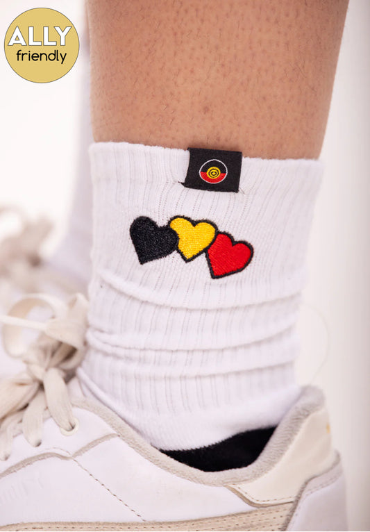 Clothing the Gaps - Blak Luv Socks