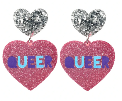 Haus of Dizzy - Queer Glitter Earrings