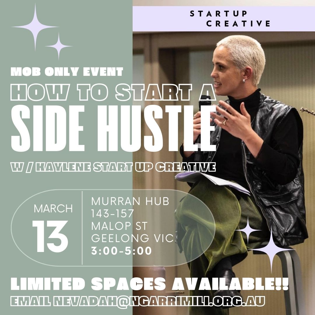 WORKSHOP - How to Start A Side Hustle