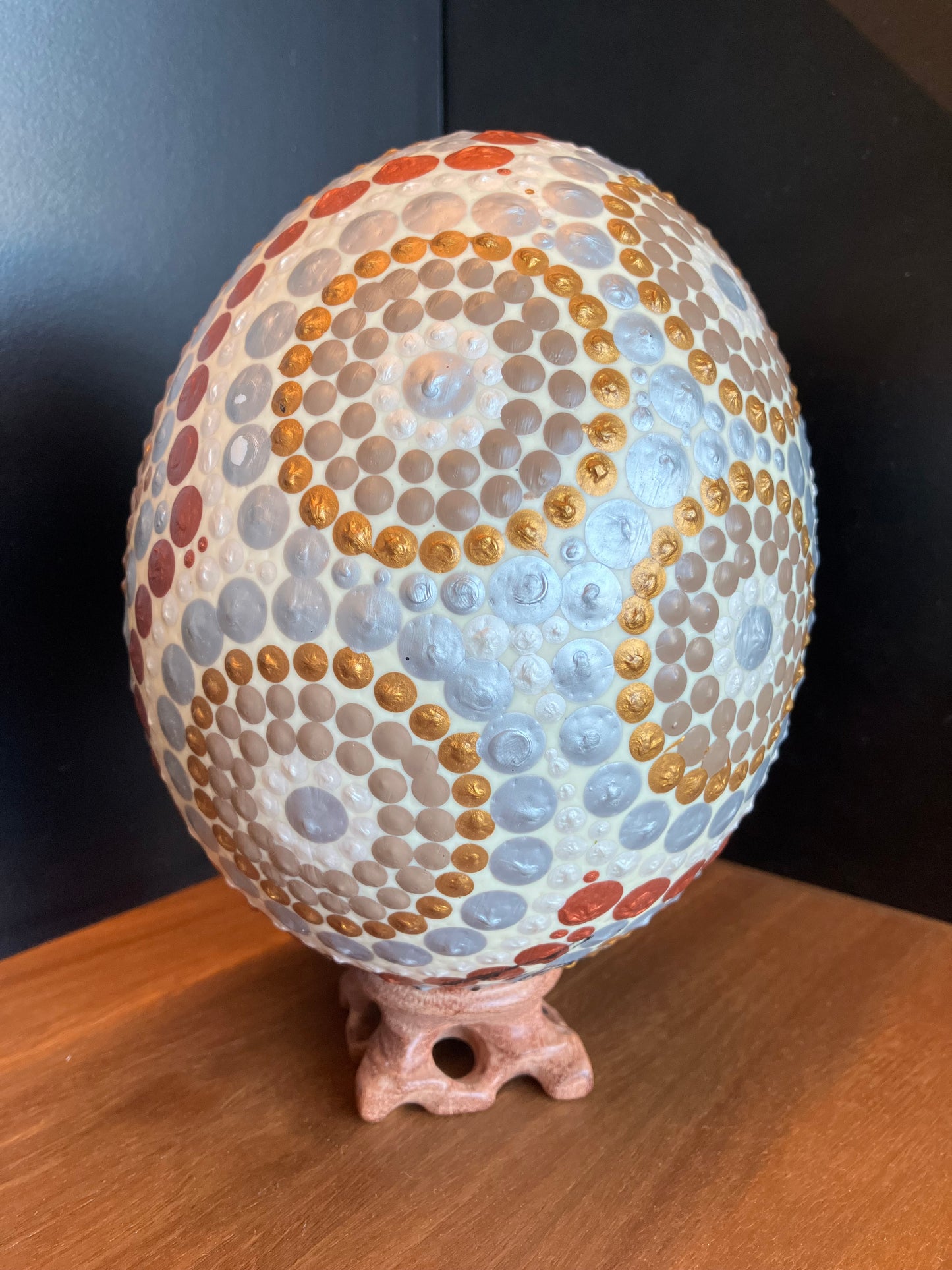 Tamay Beam Art - Ostrich Eggs