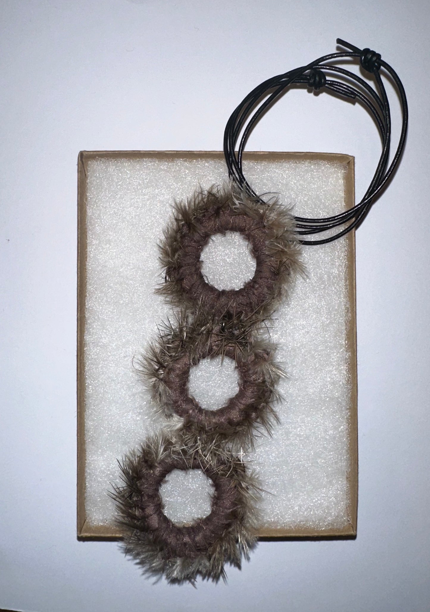 Ange Jeffrey - Emu Feather Necklaces