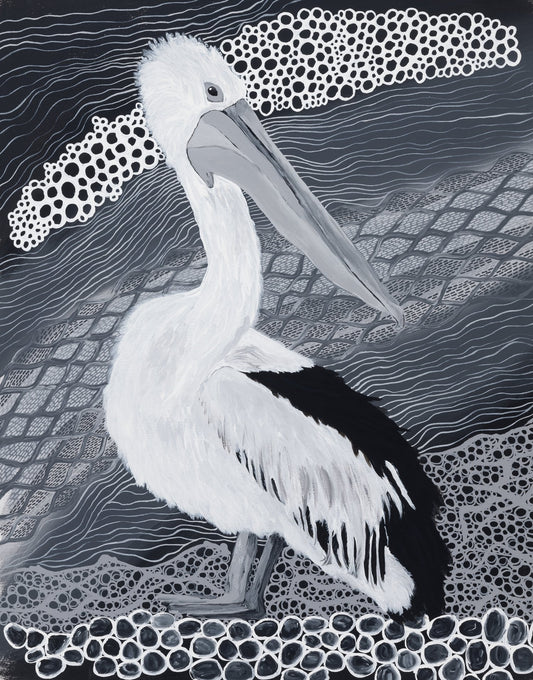 Emma Stenhouse - No:Ri (Pelican) Print