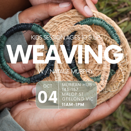 Kids Weaving Session W / Natalie Murphy