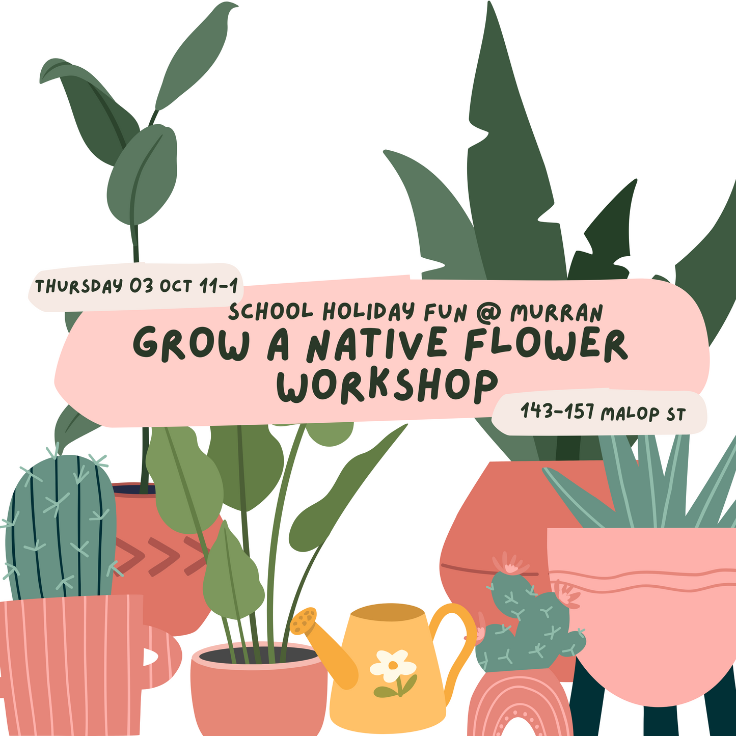 Grow A Native Flower Workshop