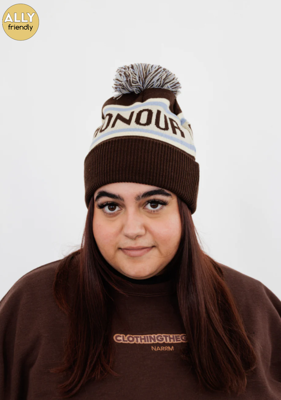 Clothing The Gaps - Brown Honour Country Beanie