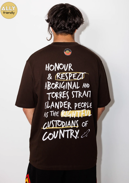 Clothing The Gaps - Hand Written Honour Country Tee