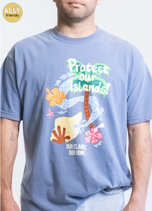 Clothing The Gaps - Protect Our Island Tee