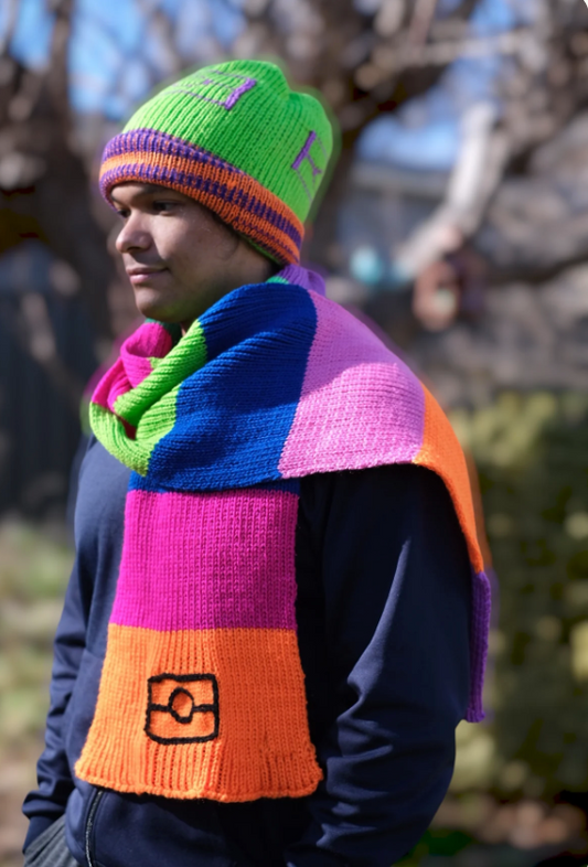 Nyiwarri Yarn - Block Scarf