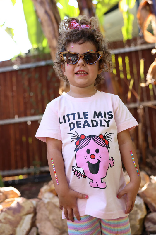 Gammin Threads - "Little Miss Deadly" Kids Tee