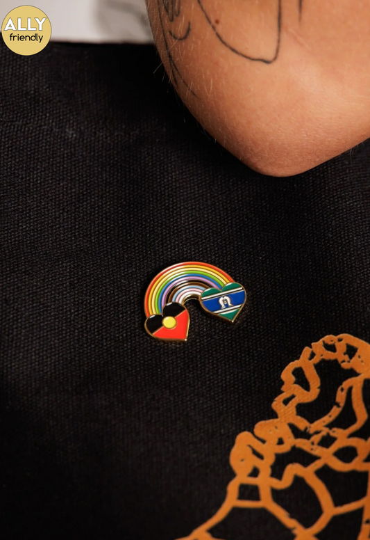 Clothing The Gaps - Rainbow Mob Pin