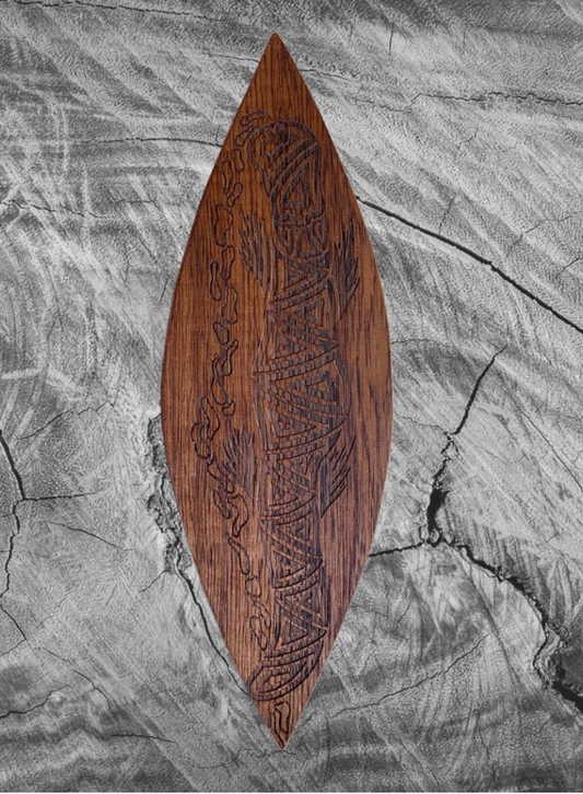 Ngarga Warendj - Cedar Mini Malgarr Shield (various designs)