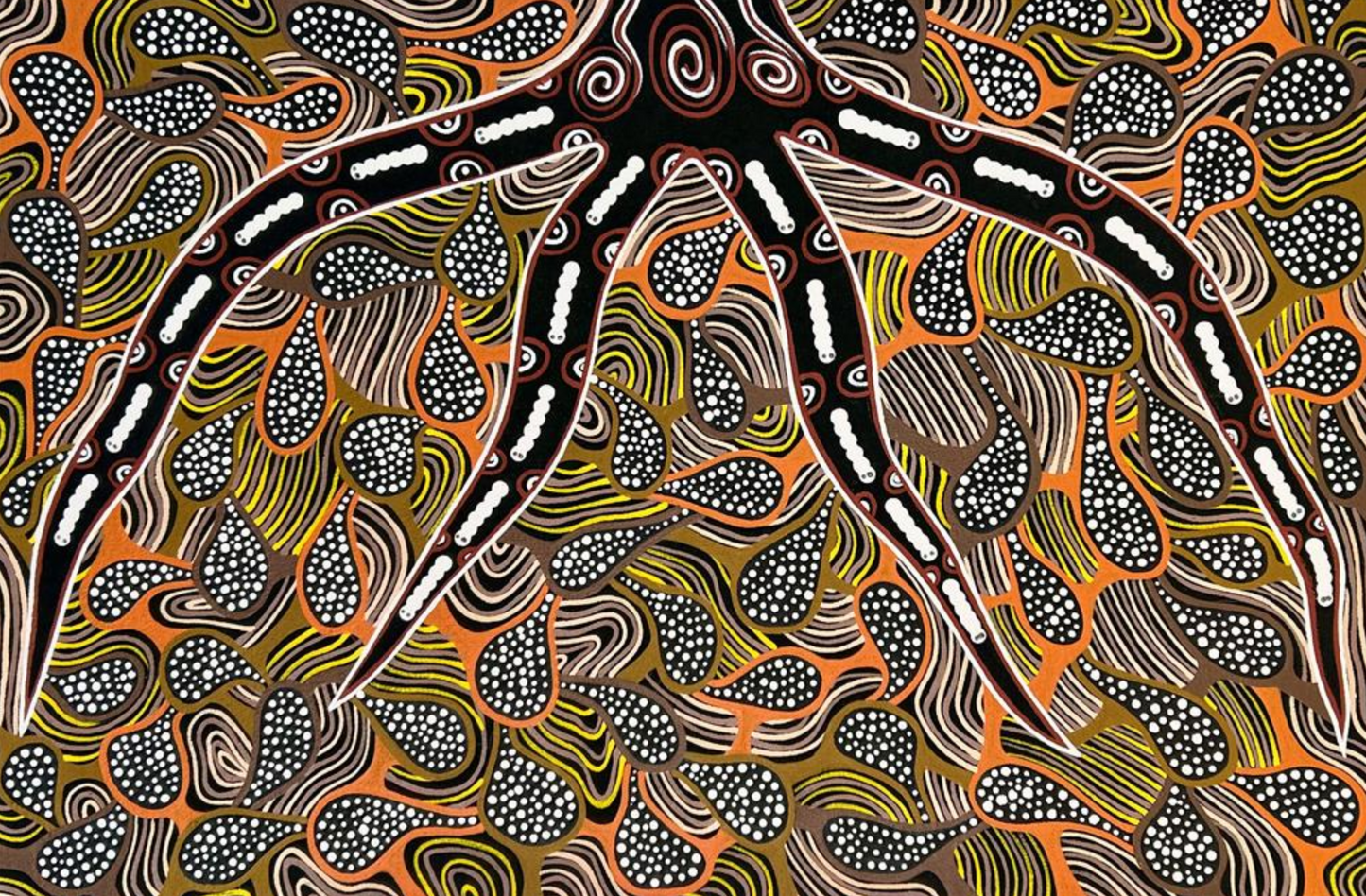 Brett Wilson Art Piece - Grub in gum tree (Bulga) (50.8cm x 76.2cm)