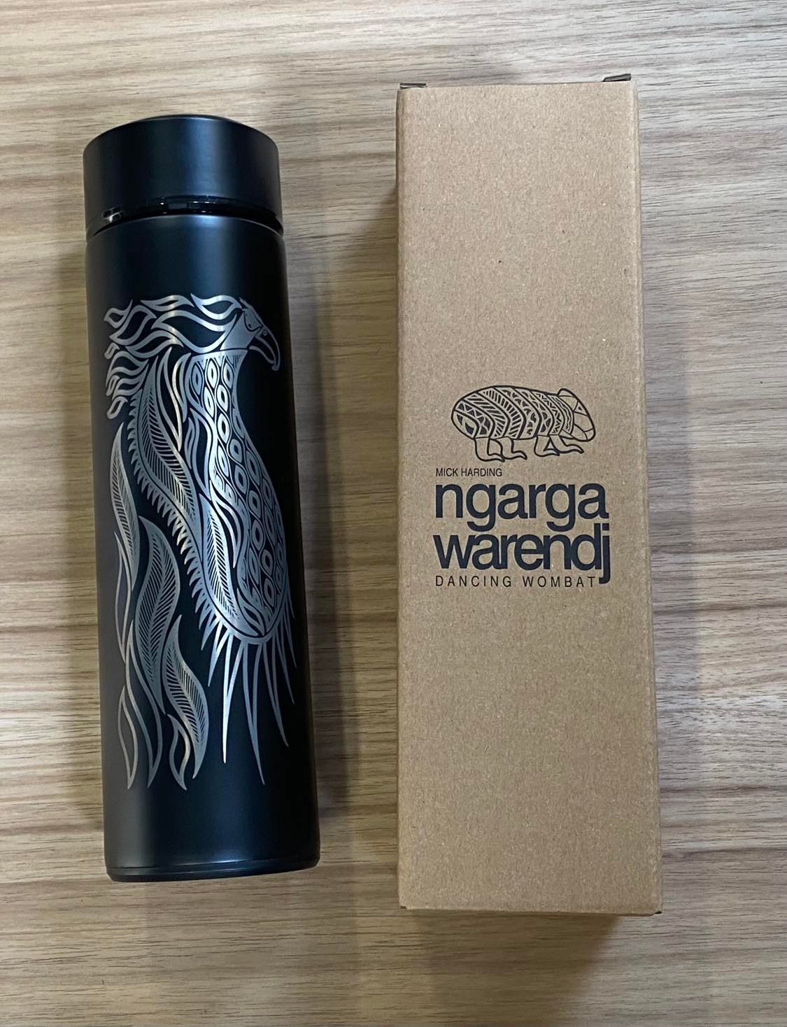 Ngarga Warendj - Double Walled Insulated Travel Thermos with Tea Infuser