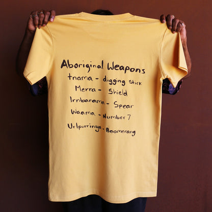 Town Camp Designs - Aboriginal Weapons t-shirt