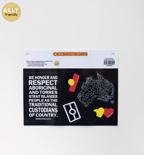 Clothing The Gaps - Honouring Country Sticker Sheet