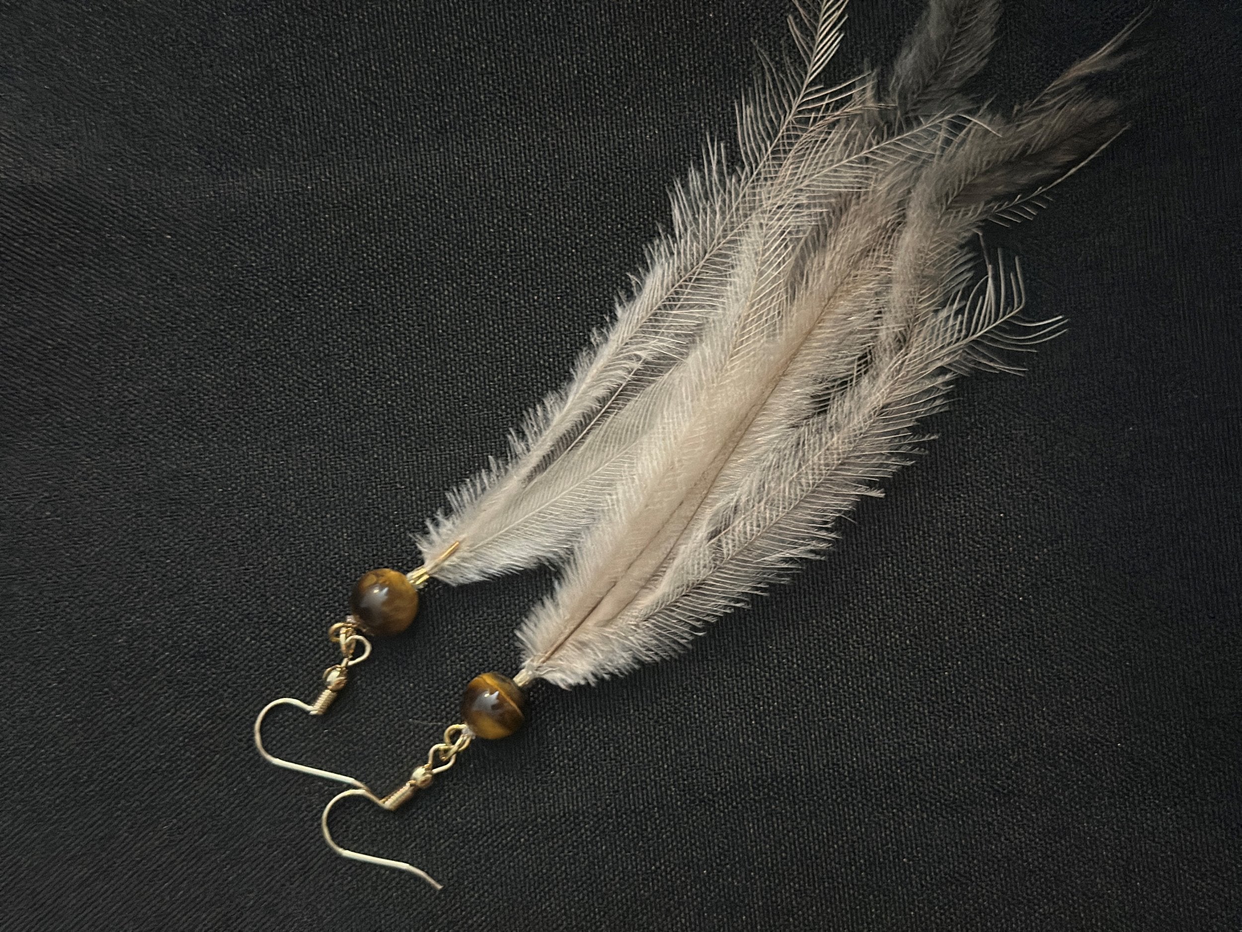 Tamay Beam Art - Emu Feather Earrings – Murran