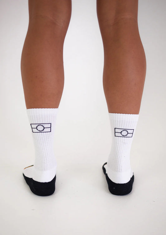Clothing The Gaps - White Flag Socks