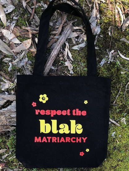 Gammin Threads - Respect the Blak Matriarchy Tote Bag