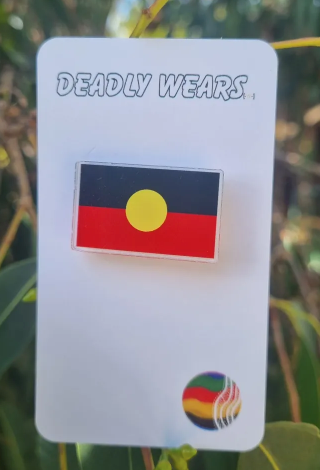 Deadly Wears - Flag Pin